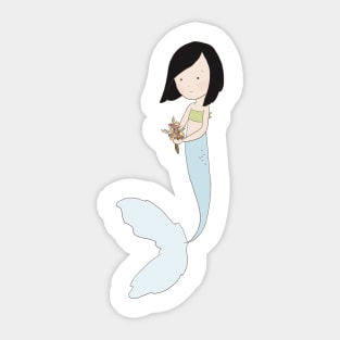 Mermaid Bouquet 2 Sticker